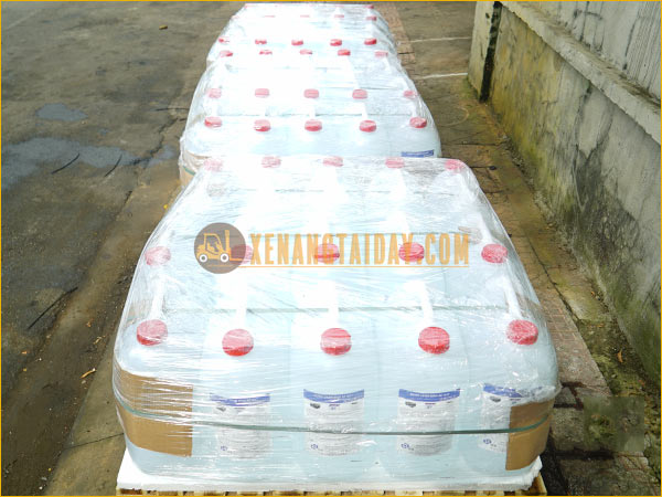 Nước cất cho bình điện (ắc quy) xe nâng điện