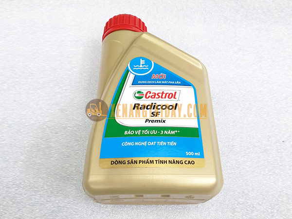 Nước xanh làm mát động cơ Castrol