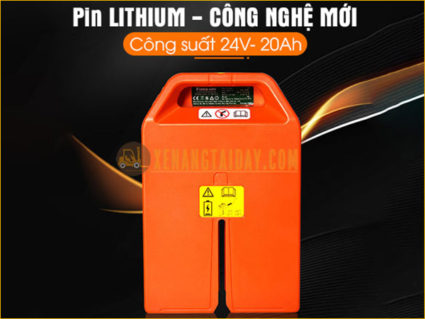 Pin Lithium Cho Xe Nâng Tay Điện Tự Động – Bán Tự Động