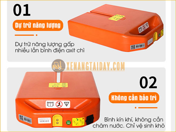 Pin Lithium Cho Xe Nâng Tay Điện Tự Động – Bán Tự Động