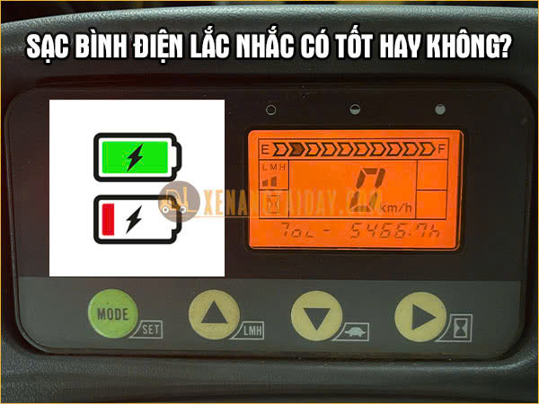 Sạc bình điện xe nâng lắt nhắt có tốt không?