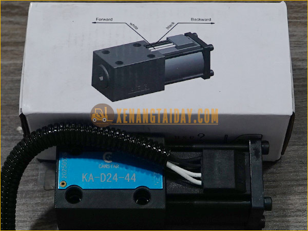 Van solenoid chuyển số 24V hiệu CANSTAR model KA-D24-44