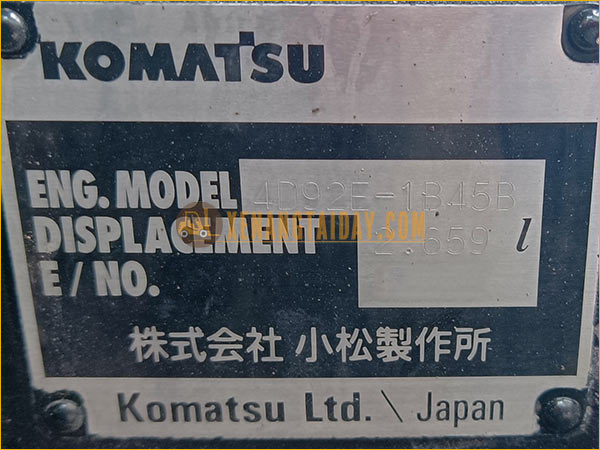 Xe nâng dầu KOMATSU FD15T-21