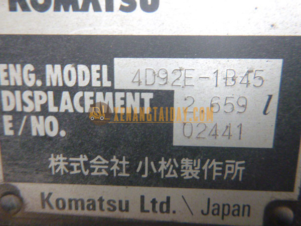 Xe Nâng Dầu KOMATSU FD18C-17