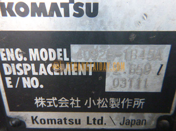 Xe nâng dầu KOMATSU FD20HT-14