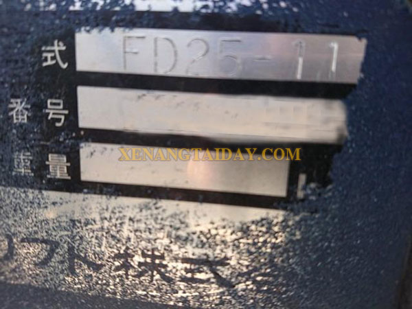 Xe nâng dầu KOMATSU FD25-11