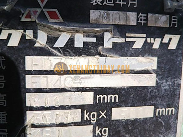 Xe Nâng Dầu MITSUBISHI FD35AT