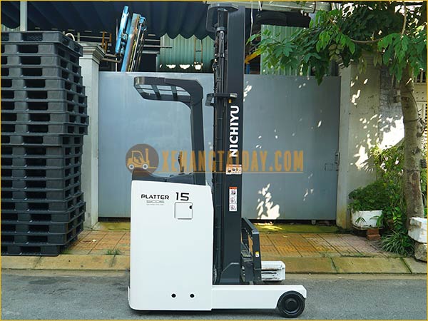 Xe nâng điện đứng lái NICHIYU FBRM15-80B-470SF