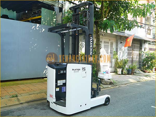 Xe nâng điện đứng lái NICHIYU FBRM15-80B-470SF