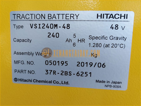 Xe nâng điện đứng lái Komatsu FB10RW-15