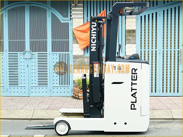 Xe nâng điện đứng lái NICHIYU FBR14-80-300AF