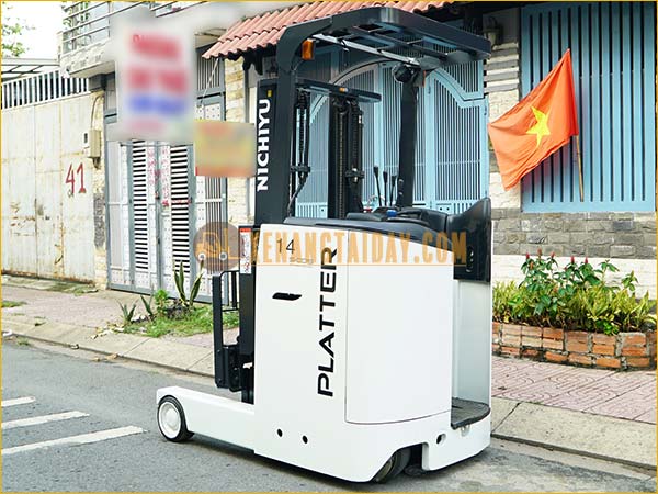Xe nâng điện đứng lái NICHIYU FBR14-80-300AF