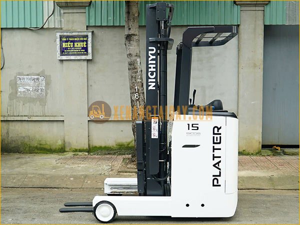 Xe nâng điện đứng lái NICHIYU FBR15-80B-400PFLCS
