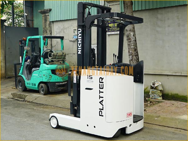 Xe nâng điện đứng lái NICHIYU FBR15-80B-400PFLCS
