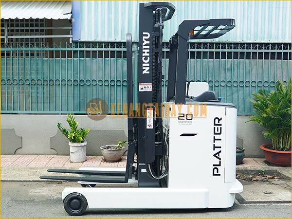 Xe nâng điện đứng lái NICHIYU FBRAW20-80-550M