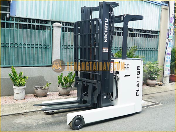 Xe nâng điện đứng lái NICHIYU FBRAW20-80-550M