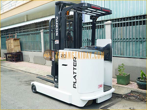 Xe nâng điện đứng lái NICHIYU FBRAW20-80-550M