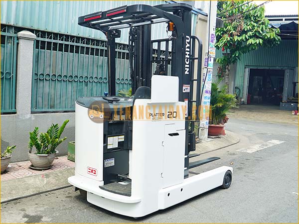 Xe nâng điện đứng lái NICHIYU FBRAW20-80-550M