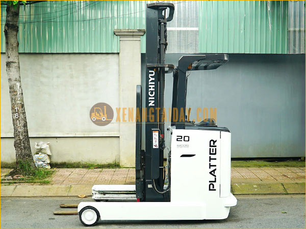 Xe nâng điện đứng lái NICHIYU FBRAW20-80-550M