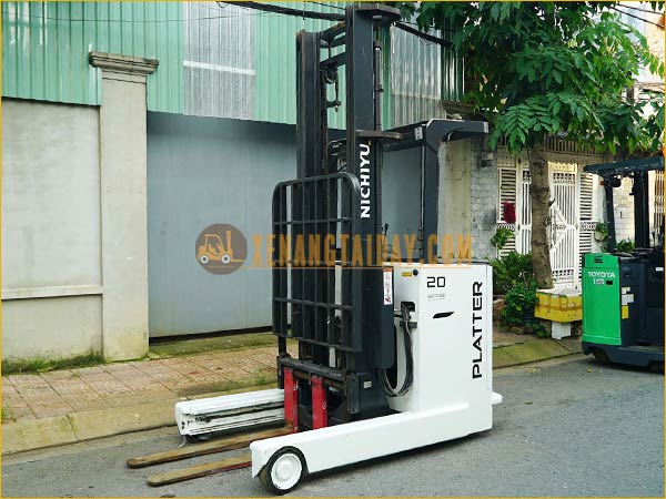 Xe nâng điện đứng lái NICHIYU FBRAW20-80-550M