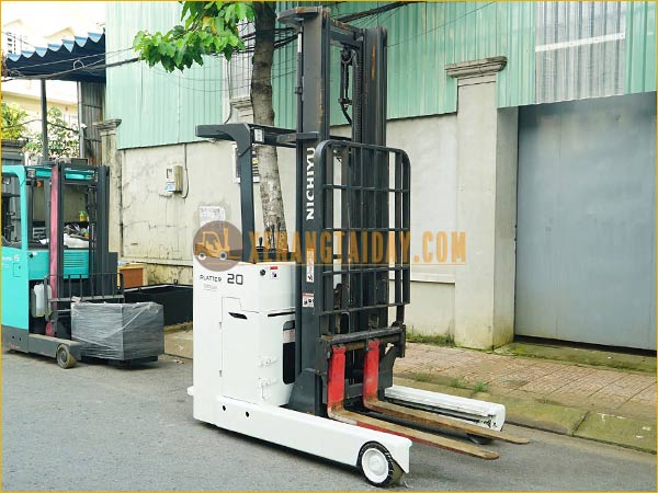 Xe nâng điện đứng lái NICHIYU FBRAW20-80-550M
