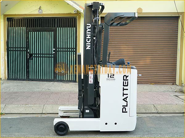 Xe nâng điện đứng lái NICHIYU FBRM12-80B-550MCS