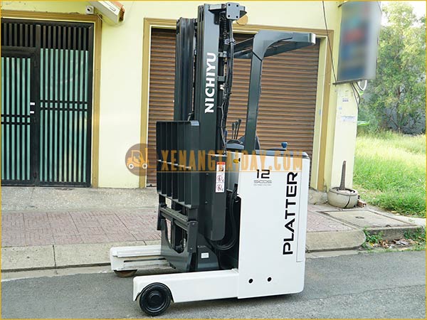 Xe nâng điện đứng lái NICHIYU FBRM12-80B-550MCS