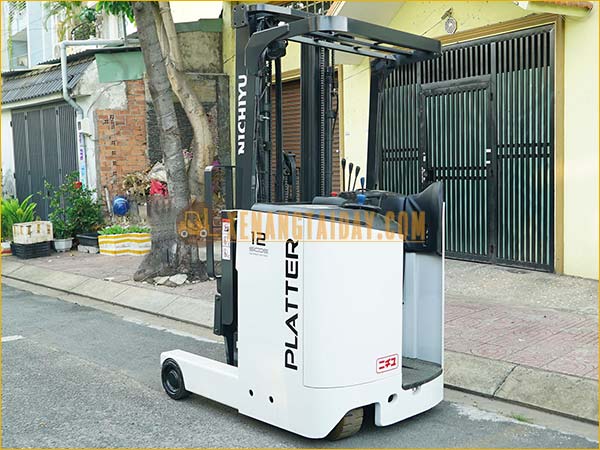 Xe nâng điện đứng lái NICHIYU FBRM12-80B-550MCS