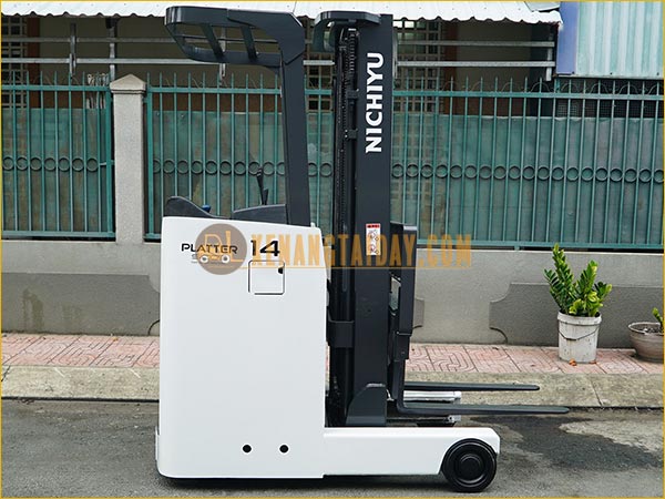 Xe nâng điện đứng lái NICHIYU FBRM14-80B-500NM