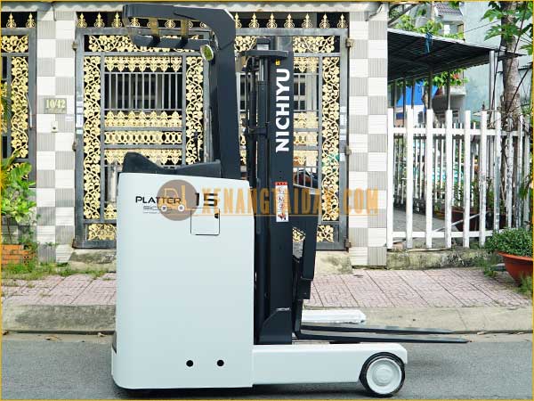 Xe nâng điện đứng lái NICHIYU FBRM15-80-300