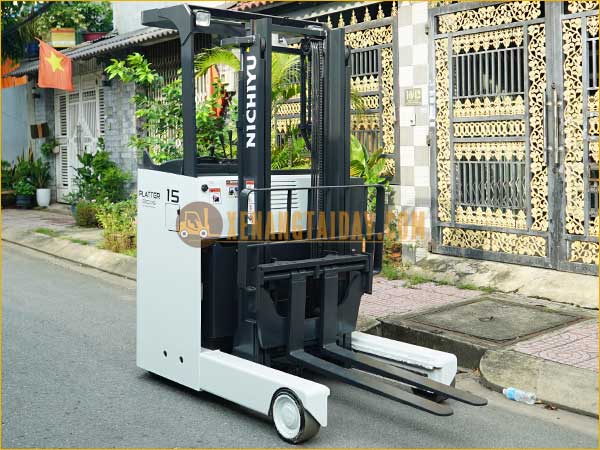 Xe nâng điện đứng lái NICHIYU FBRM15-80-300
