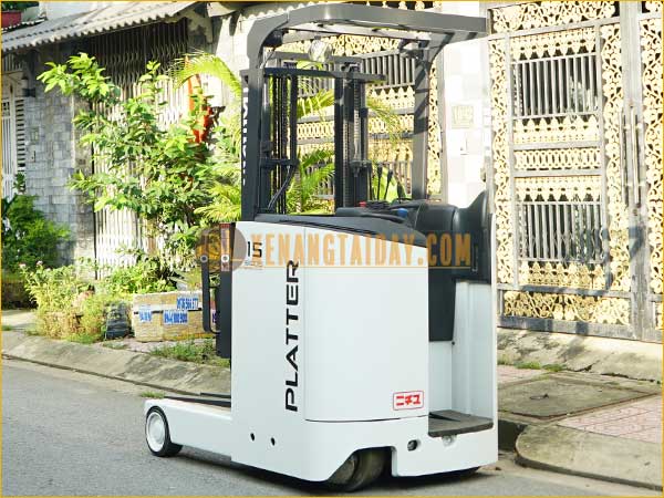 Xe nâng điện đứng lái NICHIYU FBRM15-80-300