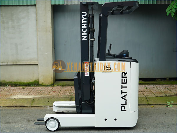 Xe nâng điện đứng lái NICHIYU FBRM15-80-350