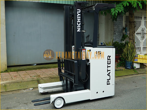 Xe nâng điện đứng lái NICHIYU FBRM15-80-350