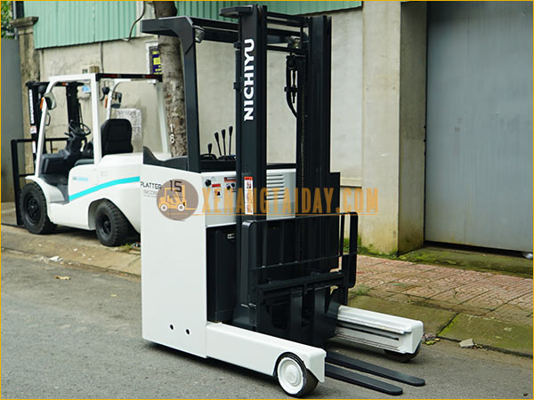 Xe nâng điện đứng lái NICHIYU FBRM15-80-350