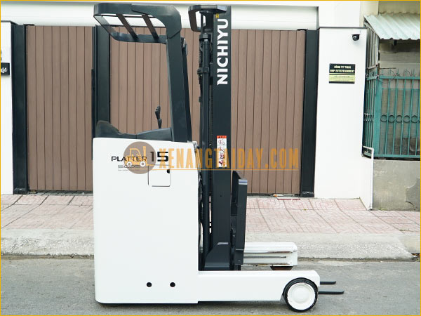 Xe nâng điện đứng lái NICHIYU FBRM15-80-350