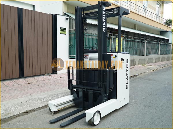 Xe nâng điện đứng lái NICHIYU FBRM15-80-350