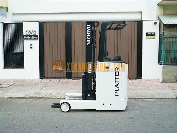 Xe nâng điện đứng lái NICHIYU FBRM15-80-350