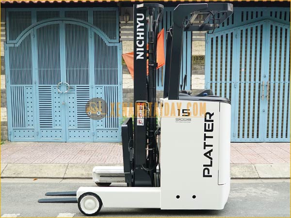 Xe nâng điện đứng lái NICHIYU FBRM15-80-350PFL