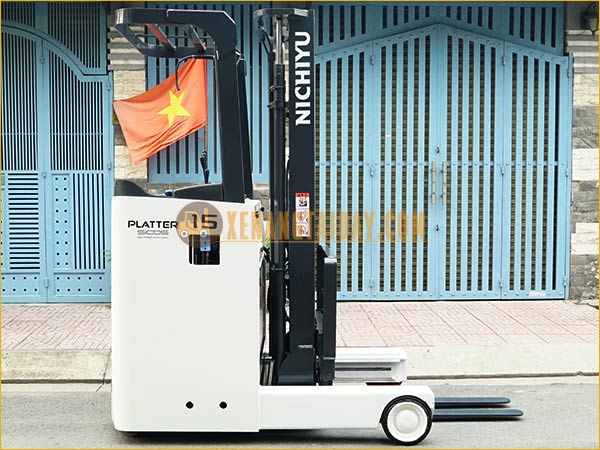 Xe nâng điện đứng lái NICHIYU FBRM15-80-350PFL