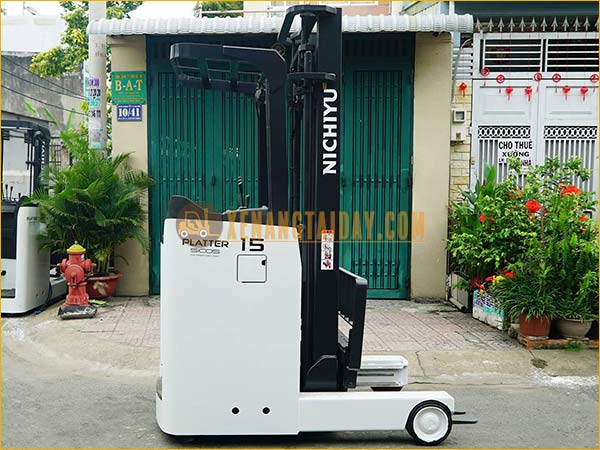 Xe nâng điện đứng lái NICHIYU FBRM15-80-400