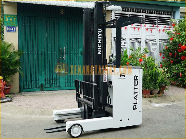 Xe nâng điện đứng lái NICHIYU FBRM15-80-400