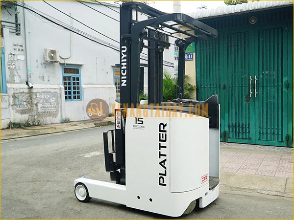 Xe nâng điện đứng lái NICHIYU FBRM15-80-400