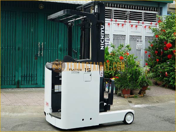 Xe nâng điện đứng lái NICHIYU FBRM15-80-400