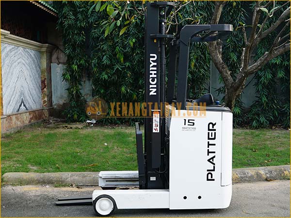 Xe nâng điện đứng lái NICHIYU FBRM15-80-400