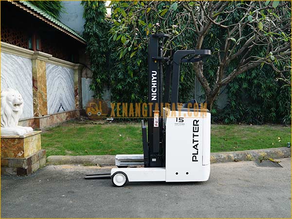 Xe nâng điện đứng lái NICHIYU FBRM15-80-400