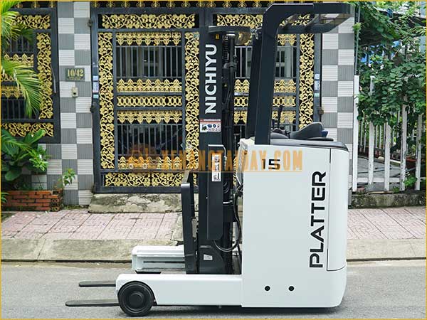 Xe nâng điện đứng lái NICHIYU FBRM15-80-450NM