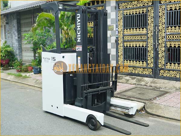 Xe nâng điện đứng lái NICHIYU FBRM15-80-450NM