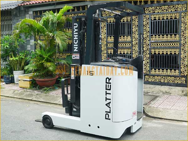 Xe nâng điện đứng lái NICHIYU FBRM15-80-450NM