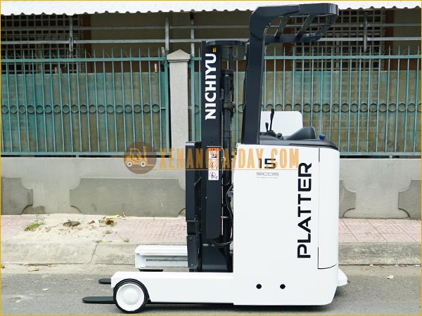Xe nâng điện đứng lái NICHIYU FBRM15-80B-300